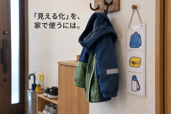 家庭の予定表と「見える化」を家で使う問い